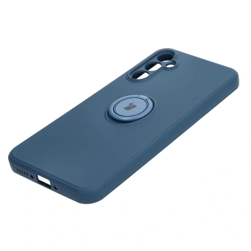 Kup Bizon Case Szilikon Gyűrű Sq do Samsung Galaxy A34 5G sötétkék - BIZ7429 - {ean13} - Sklep Home Screen