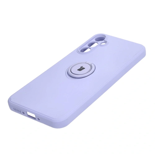 Kup Bizon Case Silicone Ring Sq do Samsung Galaxy A34 5G violet deschis - BIZ7430 - {ean13} - Sklep Home Screen