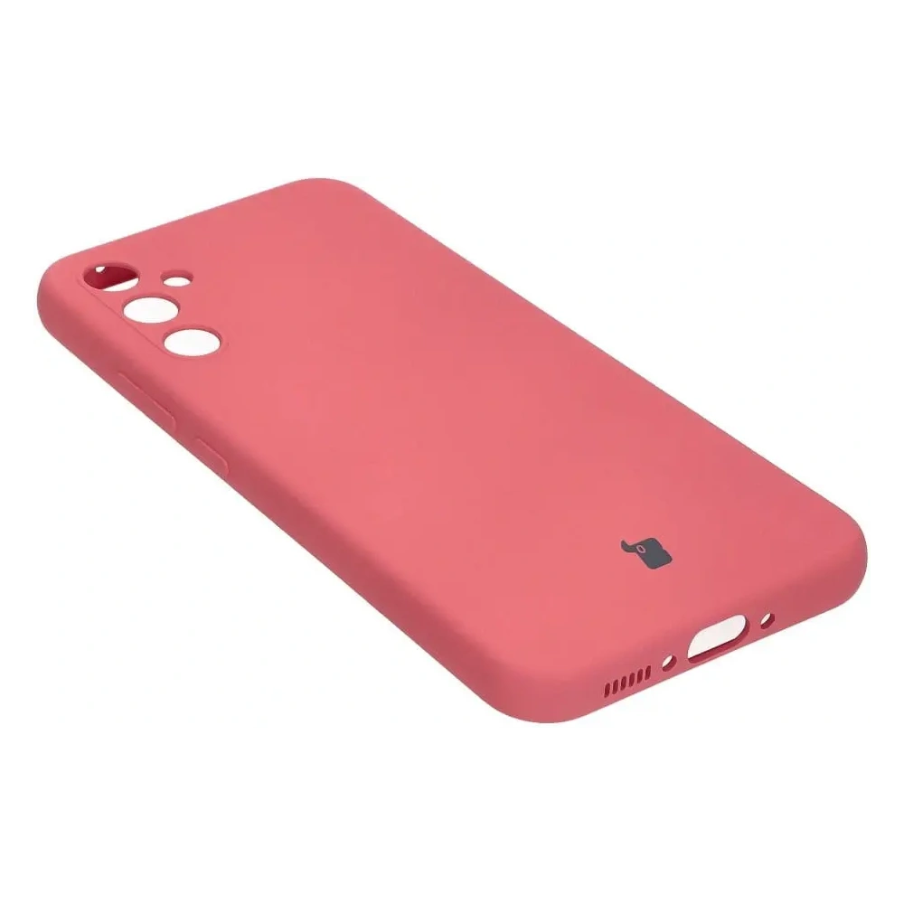 Etui Bizon Case Silicone do Samsung Galaxy A34 5G brudny róż