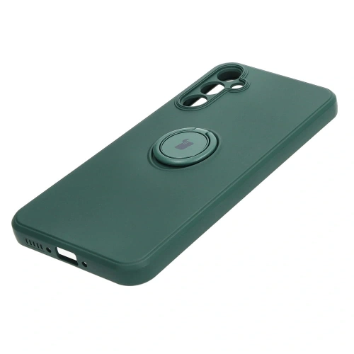Kup Bizon Case Silikonring Sq do Samsung Galaxy A34 5G dunkelgrün - BIZ7432 - {ean13} - Sklep Home Screen