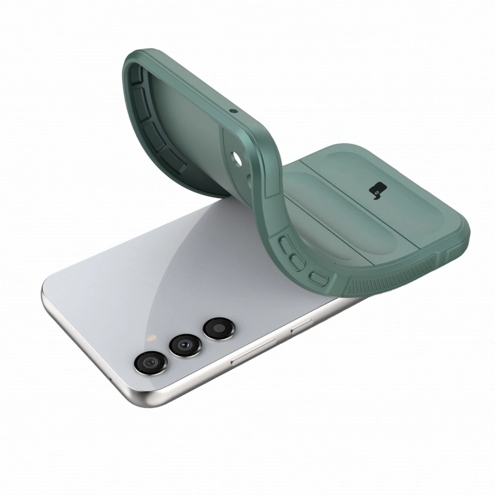 Pancerne etui Bizon Case Tur do Samsung Galaxy A34 5G ciemnozielone