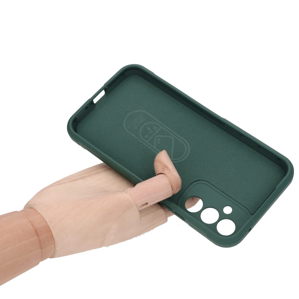 Pancerne etui Bizon Case Tur do Samsung Galaxy A34 5G ciemnozielone