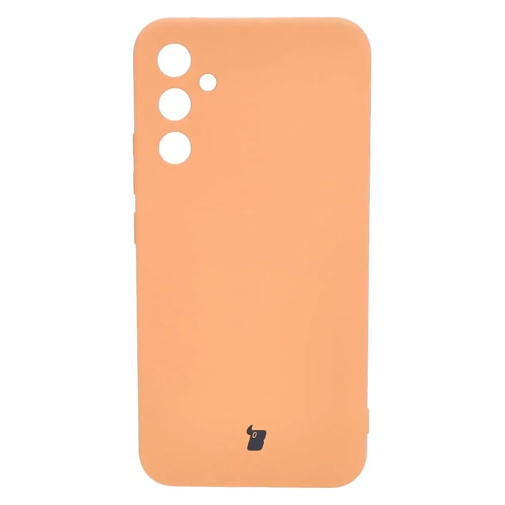 Etui Bizon Case Silicone do Samsung Galaxy A34 5G pomarańczowe