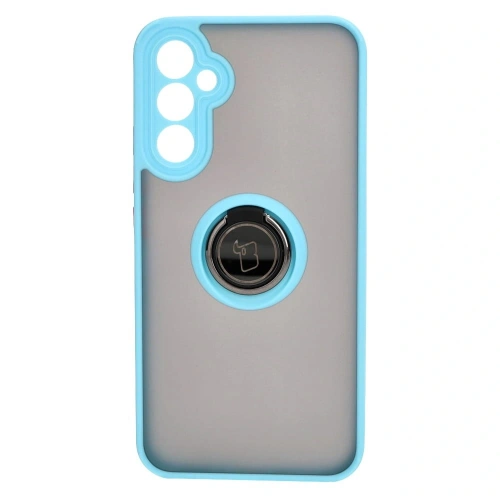 Kup Bizon Case Hybrid Ring Samsung Galaxy A34 5G fumuriu cu un cadru albastru deschis - BIZ7437 - {ean13} - Sklep Home Screen