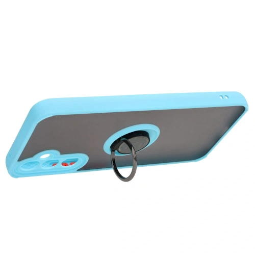 Kup Bizon Case Hybrid Gyűrű Samsung Galaxy A34 5G füstös világoskék kerettel - BIZ7437 - {ean13} - Sklep Home Screen