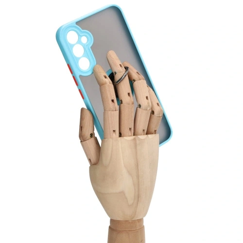 Kup Bizon Case Hybrid Gyűrű Samsung Galaxy A34 5G füstös világoskék kerettel - BIZ7437 - {ean13} - Sklep Home Screen