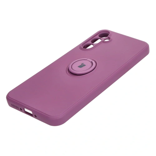 Kup Bizon Case Silikonring Sq do Samsung Galaxy A34 5G dunkel lila - BIZ7439 - {ean13} - Sklep Home Screen