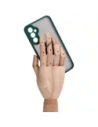 Buy Bizon Case Hybrid Ring Samsung Galaxy A34 5G smoky with a dark green frame - BIZ7441 - {ean13} - Home Screen Store Europe