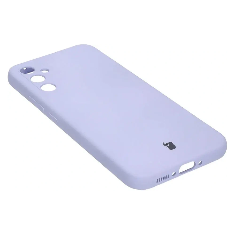 Etui Bizon Case Silicone do Samsung Galaxy A34 5G jasnofioletowe