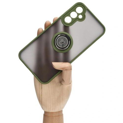 Kup Bizon Case Hybrid Ring Samsung Galaxy A34 5G füstös zöld kerettel - BIZ1056 - {ean13} - Sklep Home Screen