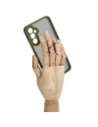 Kup Bizon Case Hybrid Ring Samsung Galaxy A34 5G fumuriu cu un cadru verde - BIZ1056 - {ean13} - Sklep Home Screen