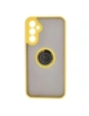 Buy Bizon Case Hybrid Ring Samsung Galaxy A34 5G smoky with a yellow frame - BIZ1057 - {ean13} - Home Screen Store Europe