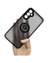Bizon Case Hybrid Ring Samsung Galaxy A34 5G smoky with a black frame