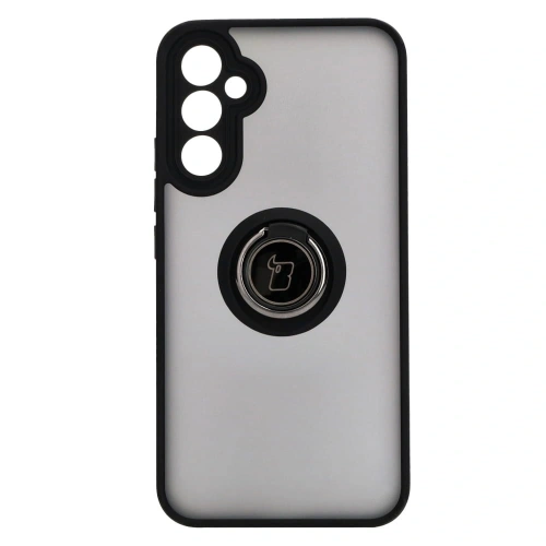 Kup Etui z uchwytem na palec Bizon Case Hybrid Ring do Samsung Galaxy A34 5G kouřové s černým rámem - BIZ1058 - {ean13} - Sklep Home Screen