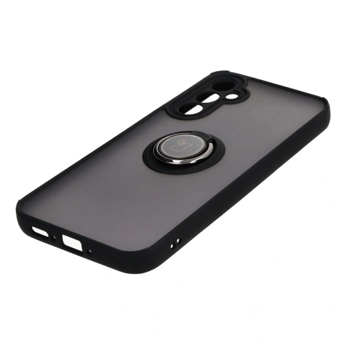 Kup Bizon Case Hybrid Ring Samsung Galaxy A34 5G rauchig mit einem schwarzen Rahmen - BIZ1058 - {ean13} - Sklep Home Screen