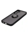 Kup Etui z uchwytem na palec Bizon Case Hybrid Ring do Samsung Galaxy A34 5G kouřové s černým rámem - BIZ1058 - {ean13} - Sklep Home Screen