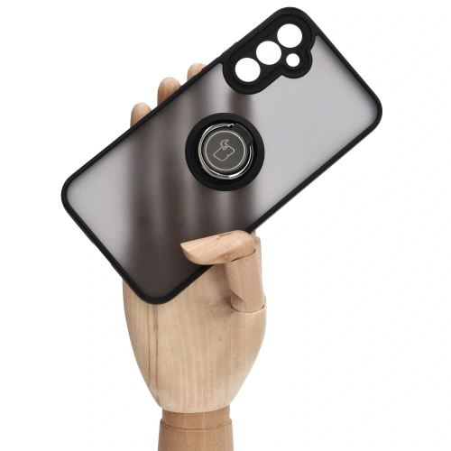 Kup Bizon Case Hybrid Ring Samsung Galaxy A34 5G füstös fekete kerettel - BIZ1058 - {ean13} - Sklep Home Screen