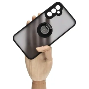 Kup Bizon Case Hybrid Ring Samsung Galaxy A34 5G rauchig mit einem schwarzen Rahmen - BIZ1058 - {ean13} - Sklep Home Screen