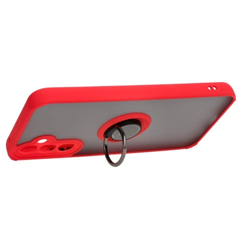 Buy Bizon Case Hybrid Ring Samsung Galaxy A34 5G smoky with a red frame - BIZ1059 - {ean13} - Home Screen Store Europe