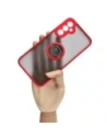 Buy Bizon Case Hybrid Ring Samsung Galaxy A34 5G smoky with a red frame - BIZ1059 - {ean13} - Home Screen Store Europe