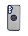 Kup Etui s úchopem na prst Bizon Case Hybrid Ring pro Samsung Galaxy A34 5G kouřové s modrým rámečkem - BIZ1060 - {ean13} - Sklep Home Screen