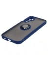 Kup Etui s úchopem na prst Bizon Case Hybrid Ring pro Samsung Galaxy A34 5G kouřové s modrým rámečkem - BIZ1060 - {ean13} - Sklep Home Screen