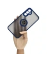 Kup Etui s úchopem na prst Bizon Case Hybrid Ring pro Samsung Galaxy A34 5G kouřové s modrým rámečkem - BIZ1060 - {ean13} - Sklep Home Screen