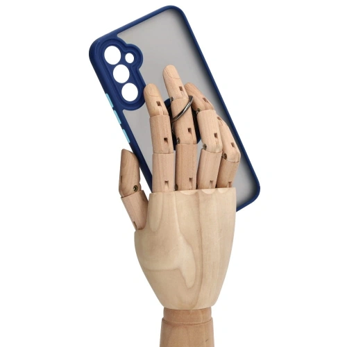 Kup Bizon Case Hybrid Ring Samsung Galaxy A34 5G füstös színben, tengerészkék kerettel - BIZ1060 - {ean13} - Sklep Home Screen