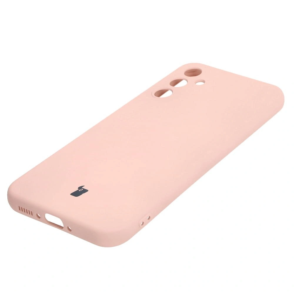 Etui Bizon Case Silicone do Samsung Galaxy A34 5G jasnoróżowe