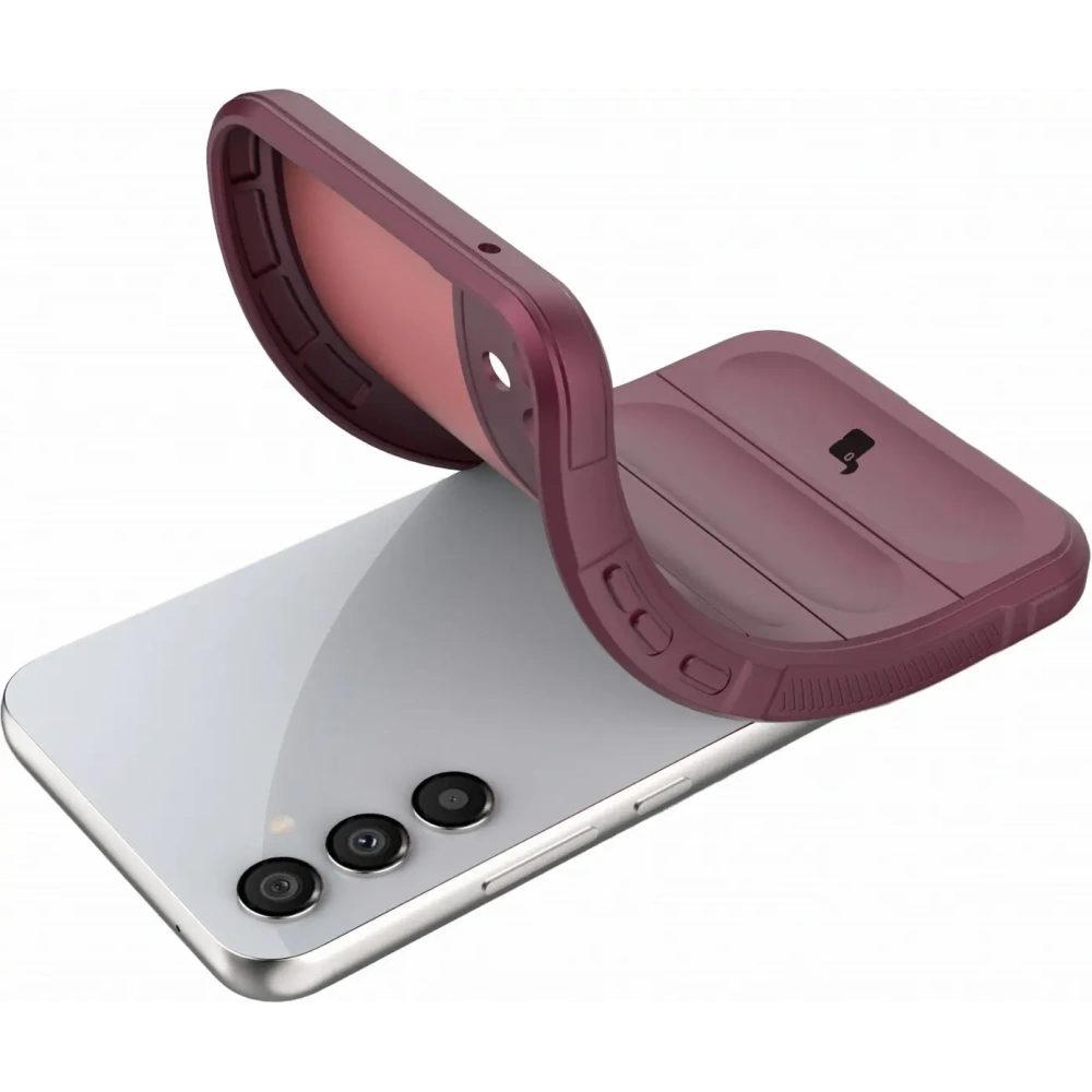 Pancerne etui Bizon Case Tur do Samsung Galaxy A34 5G ciemnofioletowe