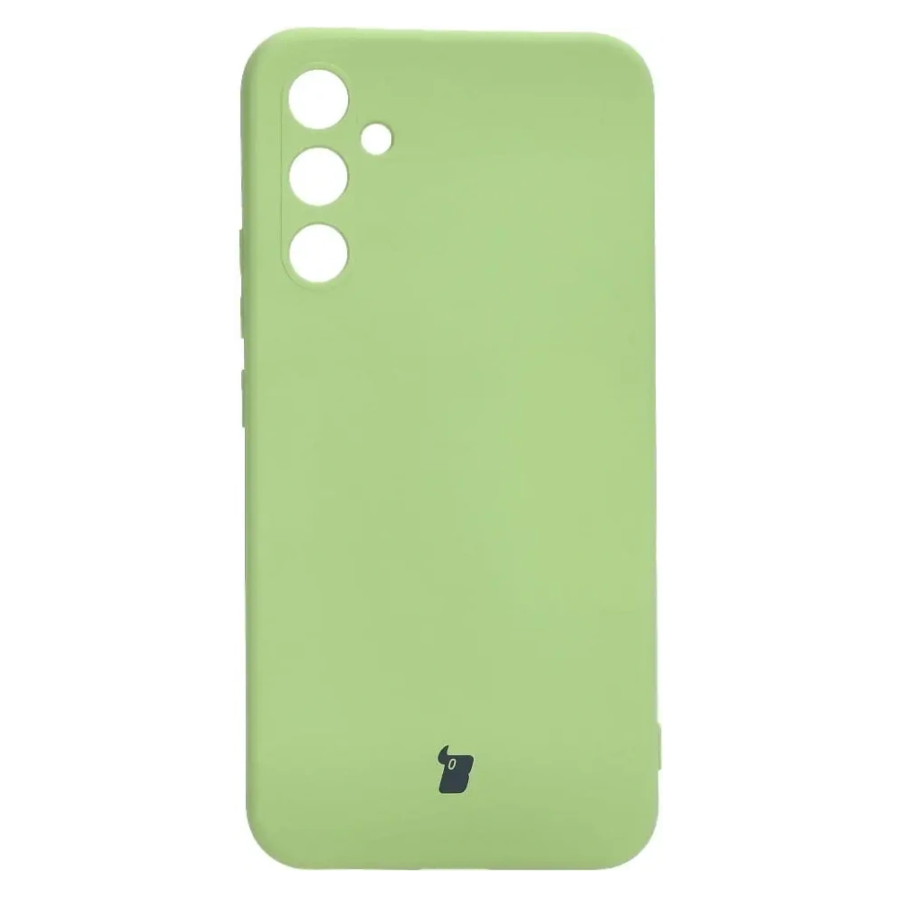 Etui Bizon Case Silicone do Samsung Galaxy A34 5G jasnozielone