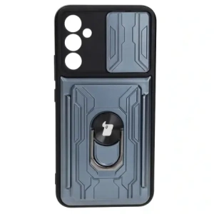 Kup Bizon Case Camshield Kartenslot Ring Samsung Galaxy A34 5G grau - BIZ7447 - {ean13} - Sklep Home Screen