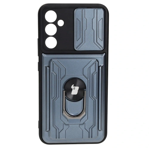 Kup Bizon Case Camshield Kártyafoglalatos Gyűrű Samsung Galaxy A34 5G szürke - BIZ7447 - {ean13} - Sklep Home Screen