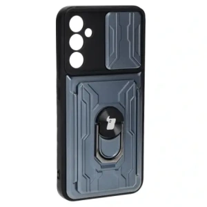 Kup Bizon Case Camshield Kartenslot Ring Samsung Galaxy A34 5G grau - BIZ7447 - {ean13} - Sklep Home Screen
