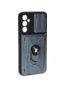 Kup Bizon Case Camshield Card Slot Ring Samsung Galaxy A34 5G gri - BIZ7447 - {ean13} - Sklep Home Screen
