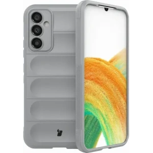 Pancerne etui Bizon Case Tur do Samsung Galaxy A34 5G jasnoszare