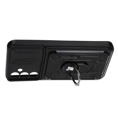 Kup Bizon Case Camshield Kártyahely Gyűrű Samsung Galaxy A34 5G fekete - BIZ7451 - {ean13} - Sklep Home Screen