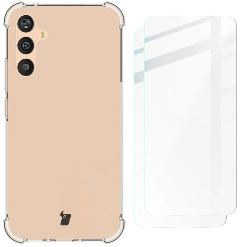 Kup Etui + 2x szkło na ekran Bizon Case Clear Pack do Samsung Galaxy A34 5G przezroczyste - BIZ1076 - {ean13} - Sklep Home Screen