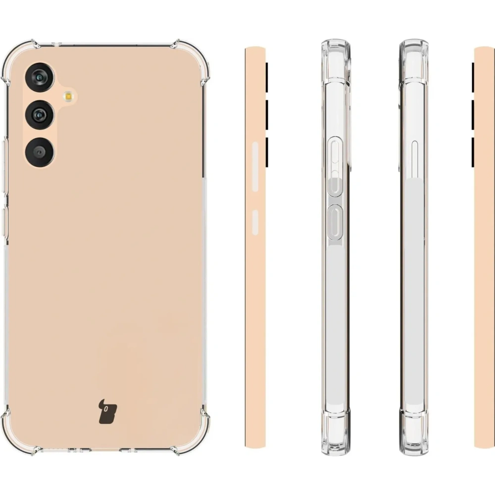 Etui + 2x szkło na ekran Bizon Case Clear Pack do Samsung Galaxy A34 5G przezroczyste