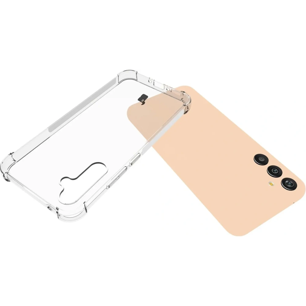 Etui + 2x szkło na ekran Bizon Case Clear Pack do Samsung Galaxy A34 5G przezroczyste