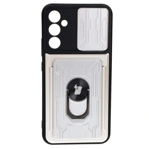 Kup Bizon Case Camshield Kártyahely Gyűrű Samsung Galaxy A34 5G fehér - BIZ7453 - {ean13} - Sklep Home Screen