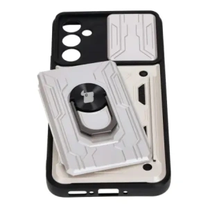 Kup Bizon Case Camshield Kartensteckplatz Ring Samsung Galaxy A34 5G weiß - BIZ7453 - {ean13} - Sklep Home Screen