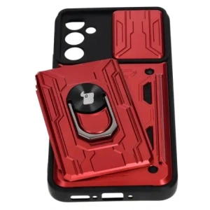 Kup Bizon Case Camshield Kartensteckplatz Ring Samsung Galaxy A34 5G rot - BIZ7456 - {ean13} - Sklep Home Screen