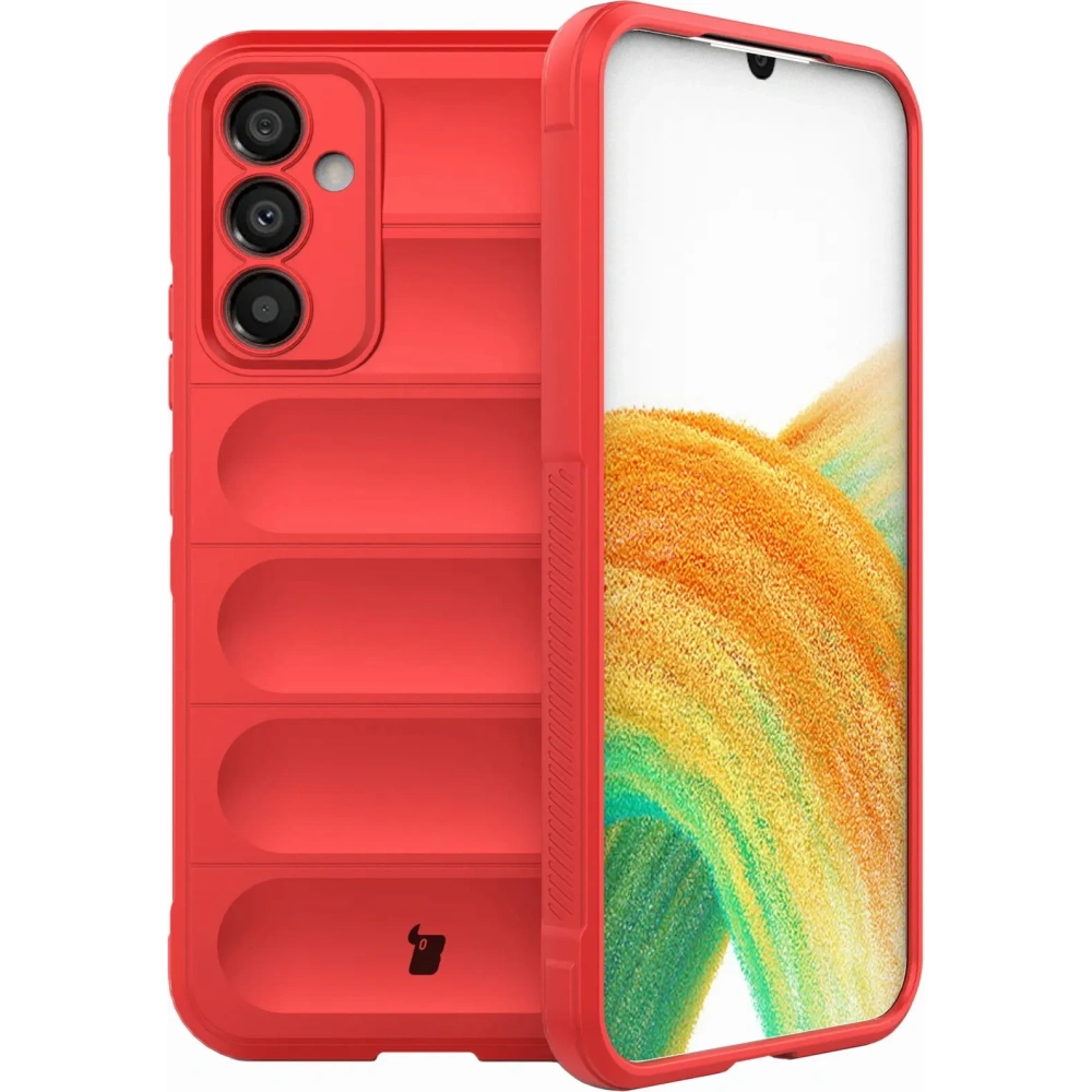 Pancerne etui Bizon Case Tur do Samsung Galaxy A34 5G czerwone