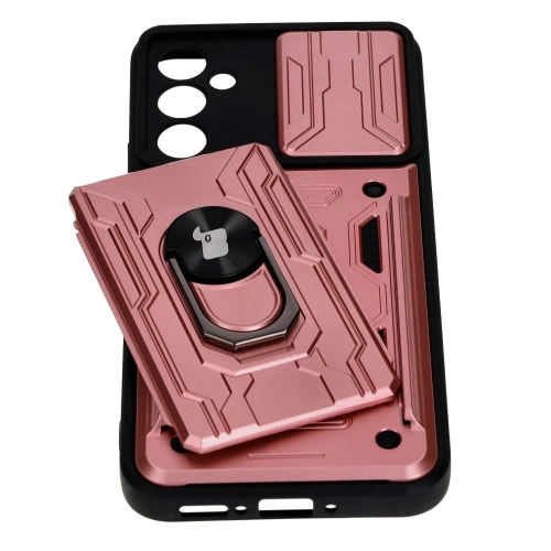 Kup Bizon Case Camshield Kártyafoglalatos Gyűrű Samsung Galaxy A34 5G világos rózsaszín - BIZ7458 - {ean13} - Sklep Home Screen