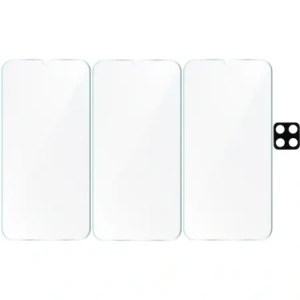 Kup 3x szkło hartowane Bizon Glass Clear + szkło na obiektyw Samsung Galaxy A42 5G - BIZ7459 - {ean13} - Sklep Home Screen