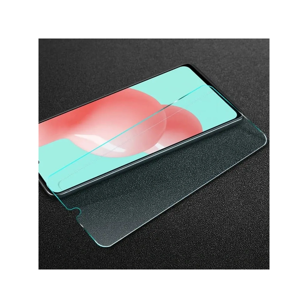 3x szkło hartowane Bizon Glass Clear + szkło na obiektyw Samsung Galaxy A42 5G