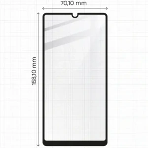 Kup 2x szkło hartowane Bizon Glass Edge + ochrona na obiektyw Samsung Galaxy A42 5G czarne - BIZ7460 - {ean13} - Sklep Home Screen