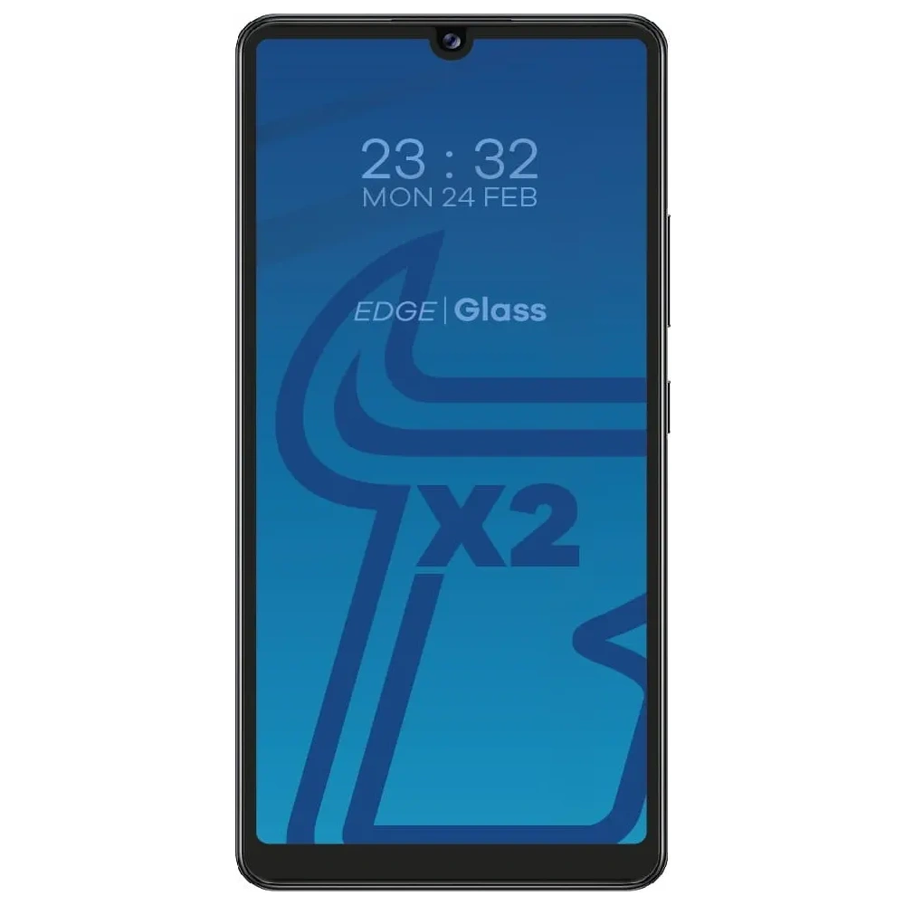 2x szkło hartowane Bizon Glass Edge + ochrona na obiektyw Samsung Galaxy A42 5G czarne
