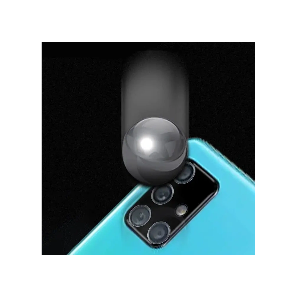 Szkło na aparat Bizon Glass Lens do Samsung Galaxy A51 [2 PACK]